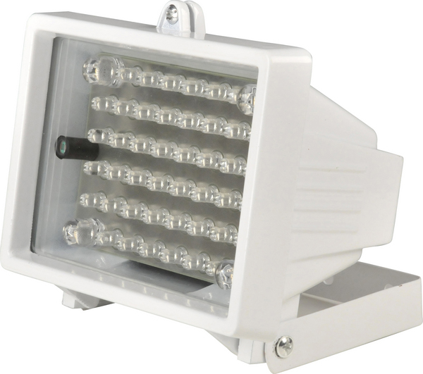 IR-valaistus valvontakameralle, ulkok&auml;ytt&ouml;&ouml;n, 96x10mm-LED,