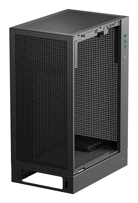 DeepCool CH170 PLUS Micro-ATX Case with window, Black