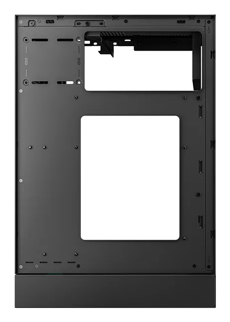 DeepCool CH170 PLUS Micro-ATX Case with window, Black