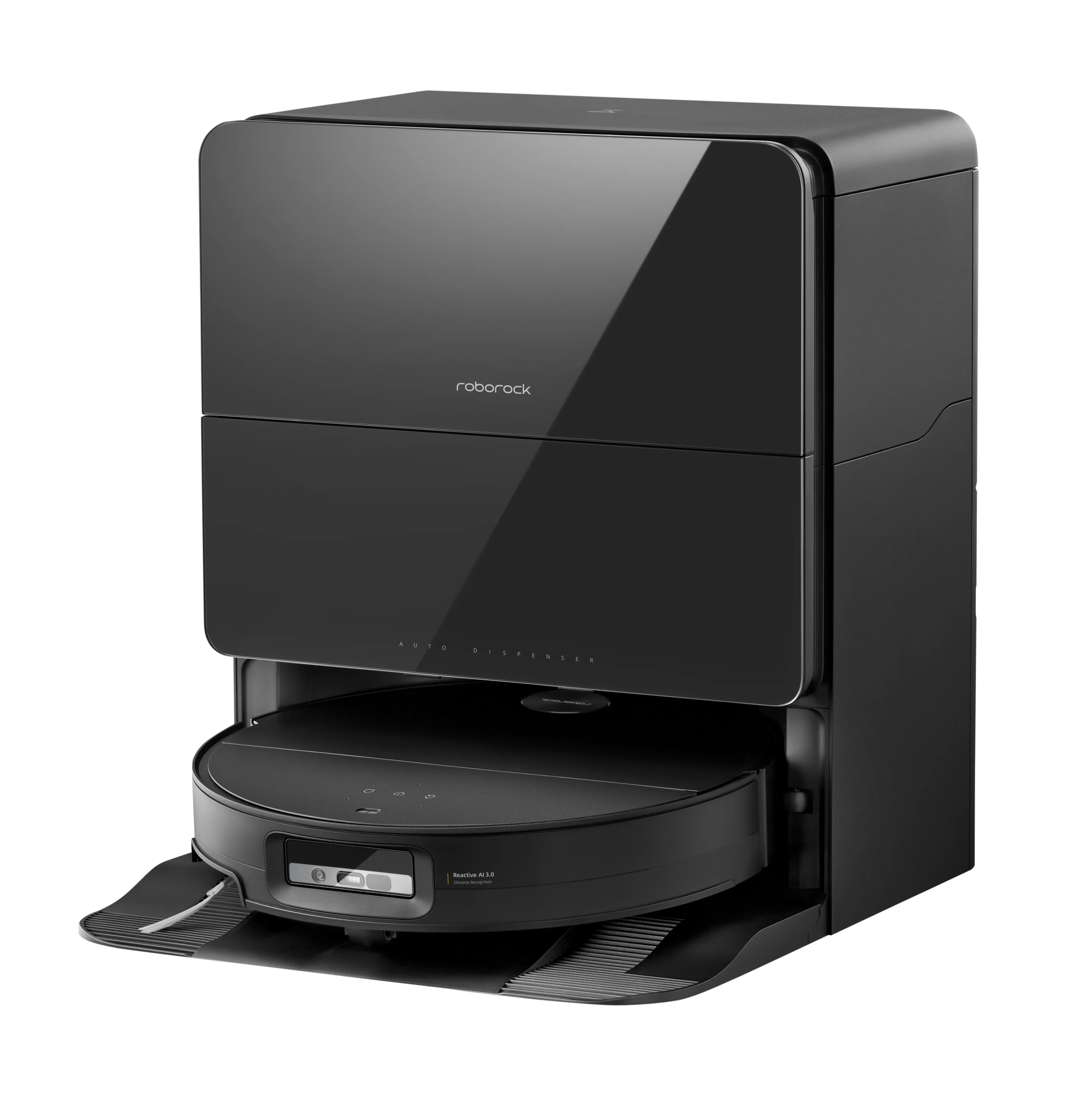 Roborock Saros 10 - robotdammsugare, svart