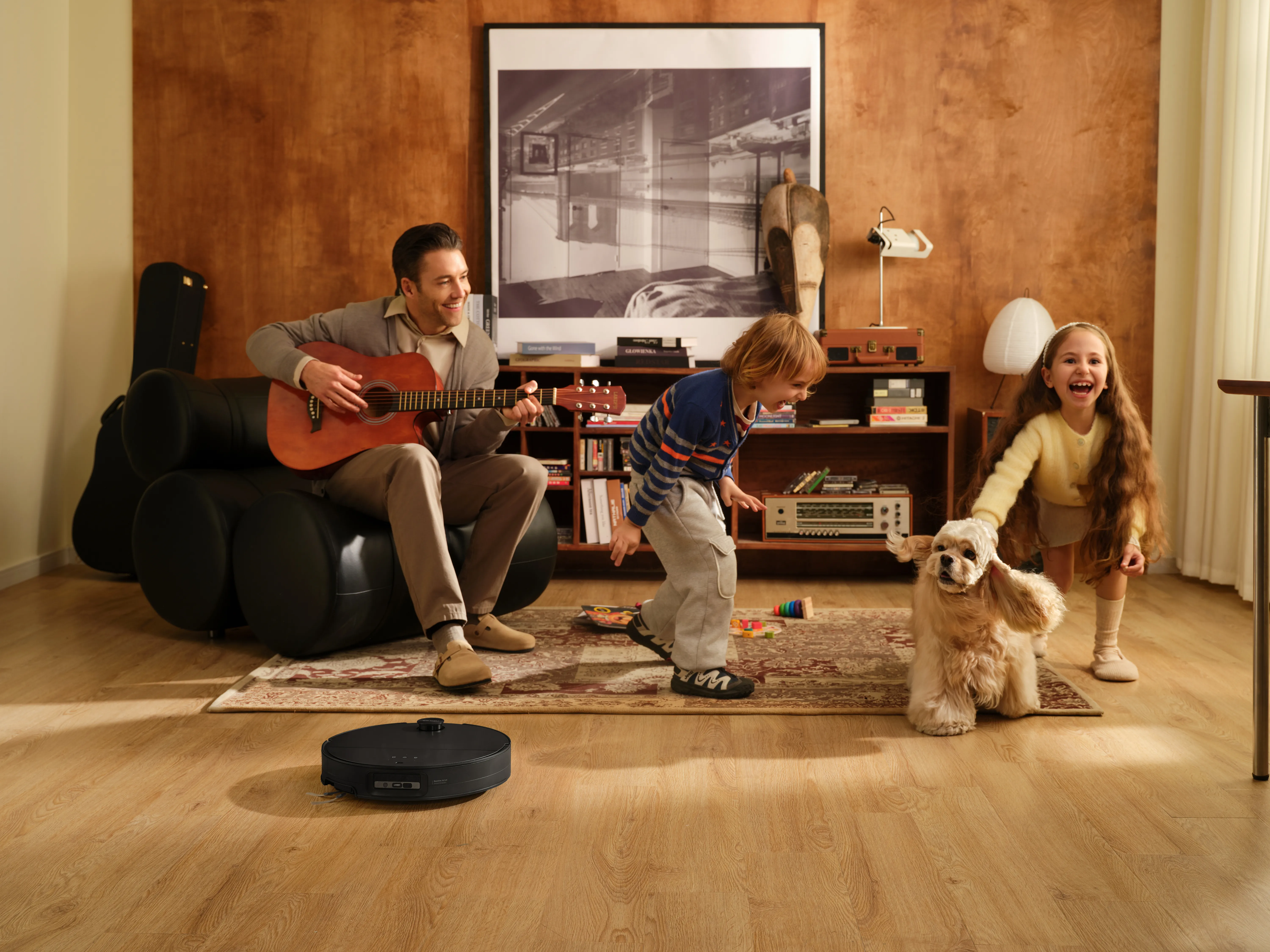 Roborock Saros 10 - robotdammsugare, svart