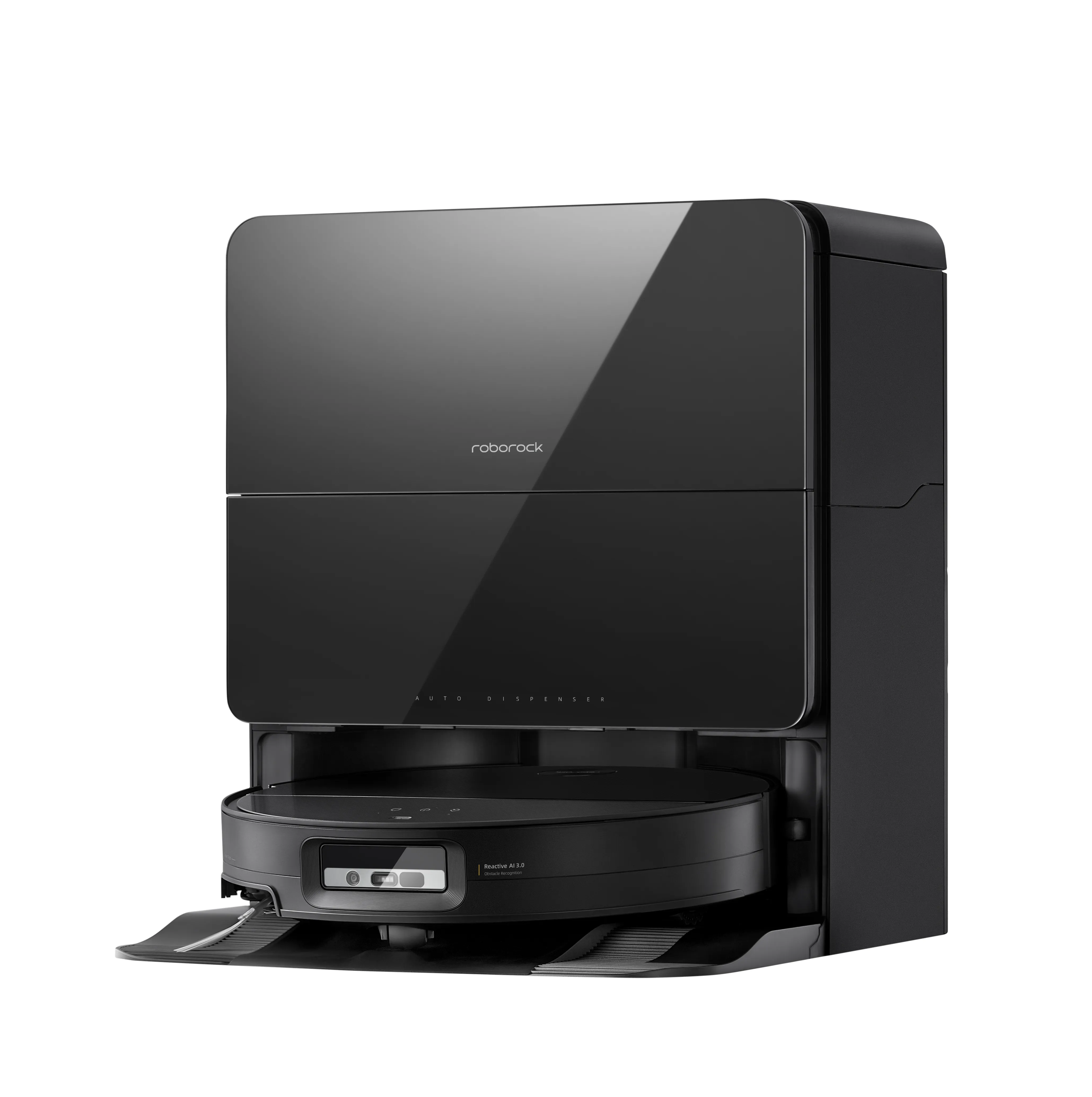 Roborock Saros 10 - robotdammsugare, svart