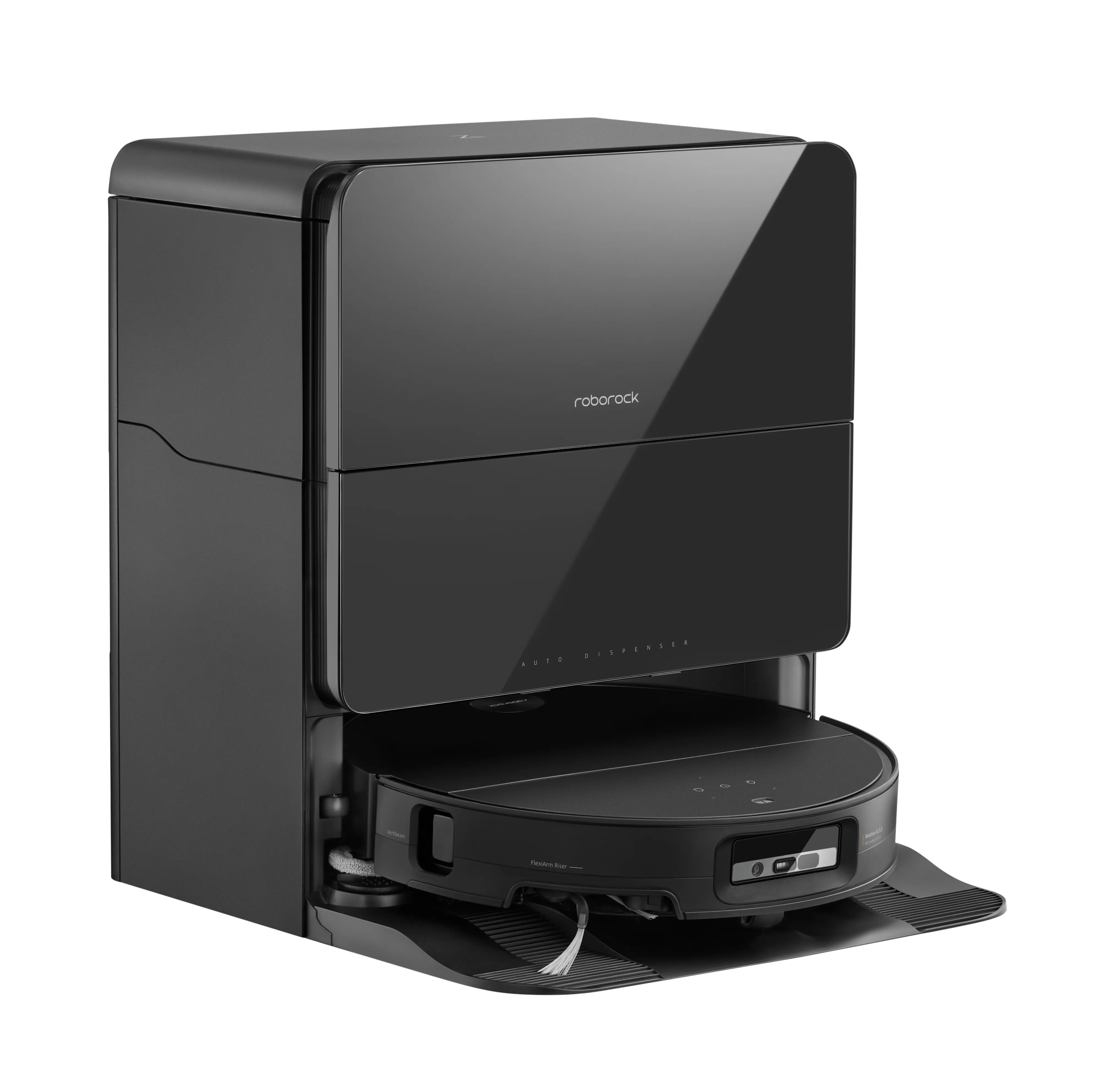 Roborock Saros 10 - robotdammsugare, svart