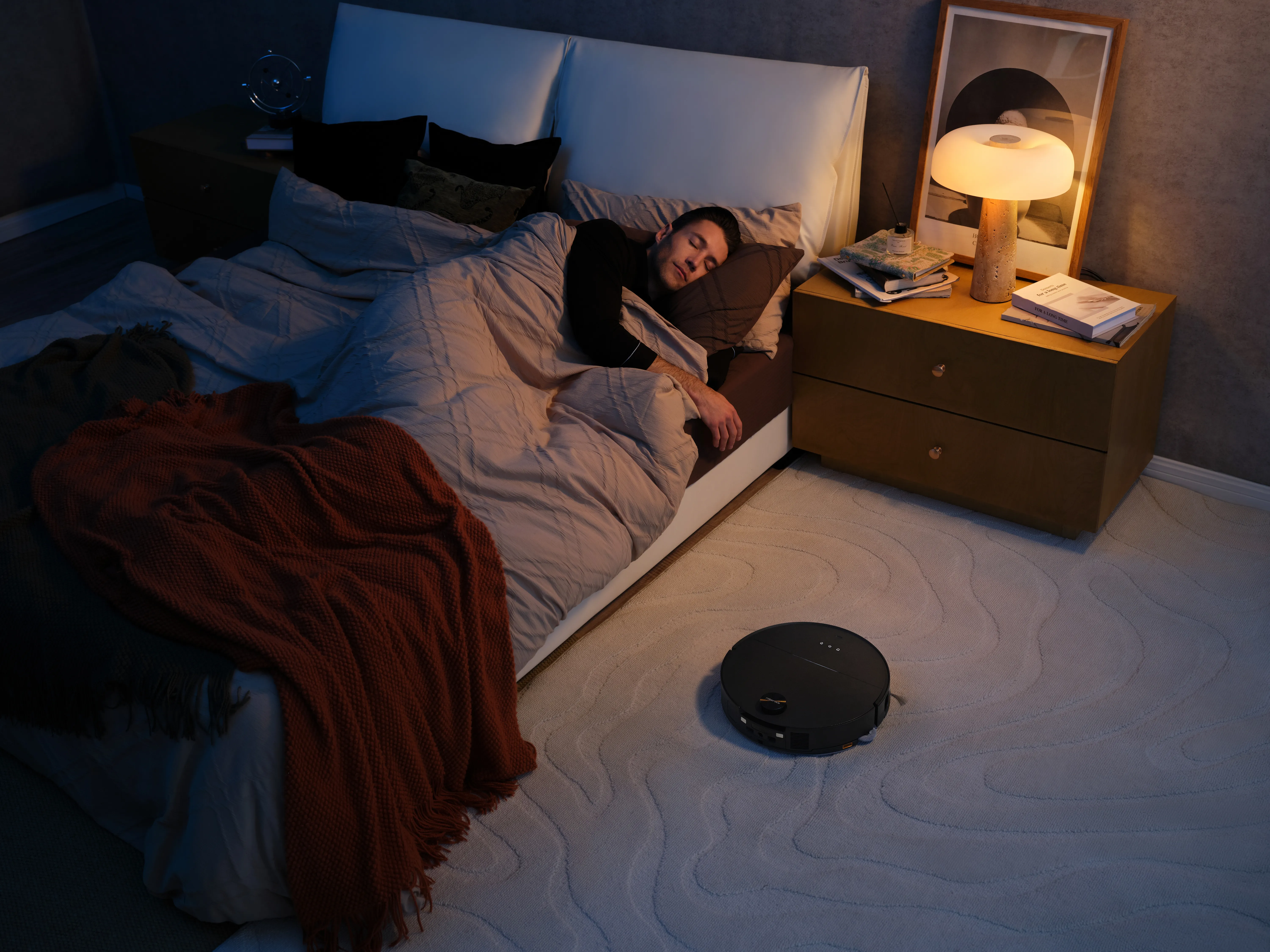 Roborock Saros 10 - robotdammsugare, svart