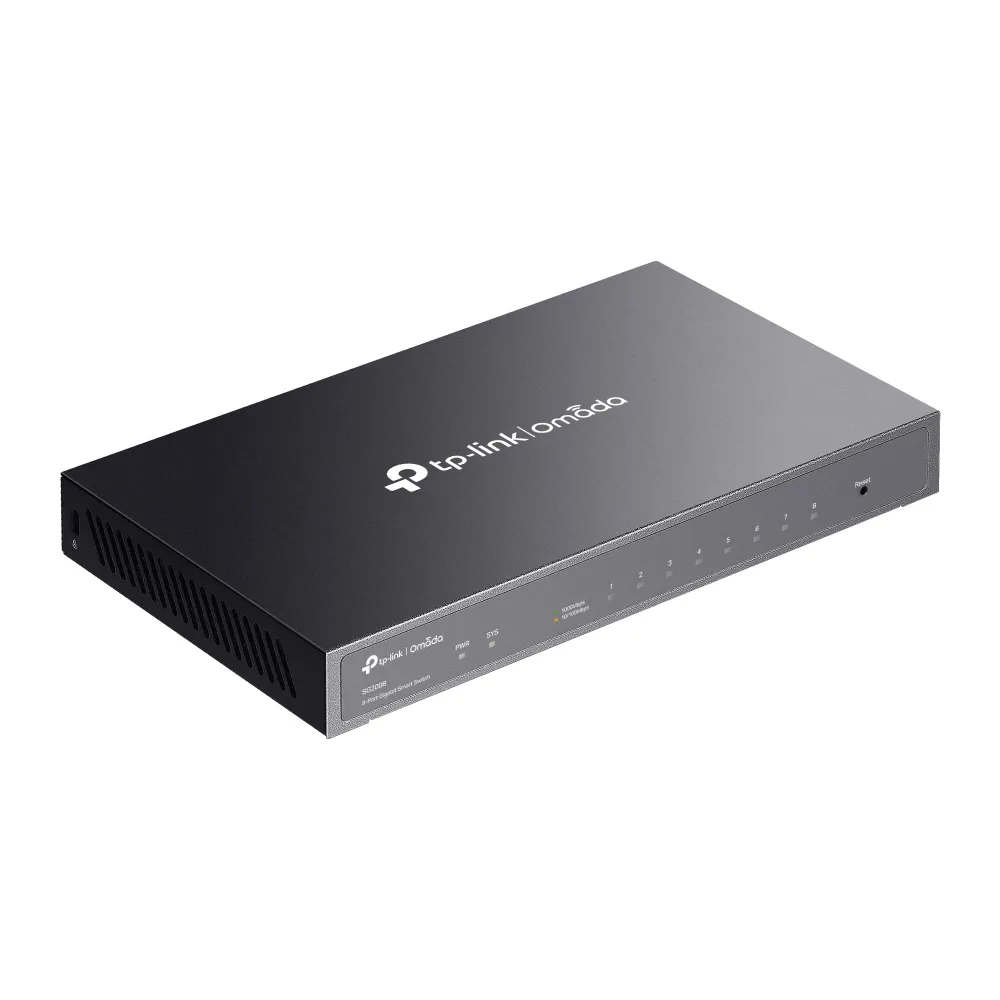 TP-LINK Omada 8-Port Gigabit Smart Switch TP-LINK Omada 8-Port Gigabit Smart Switch