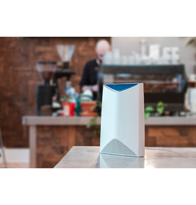 Netgear Orbi Pro Tri-Band Business WiFi System + 5x Orbi Pro Ceiling Add-on Satellite  Tri-band, Wi-Fi 5 - Mesh system, 3-pack