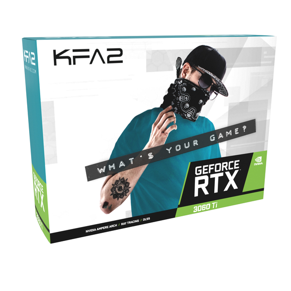 KFA2 GeForce RTX 3060 Ti EX 1-Click OC 8GB - graphics card