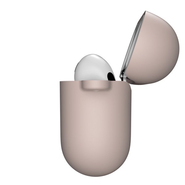 PodSkinz HyBridShell Series Keychain Case -  H&aring;rt Premium skal i tre lager f&ouml;r dina Airpods 3