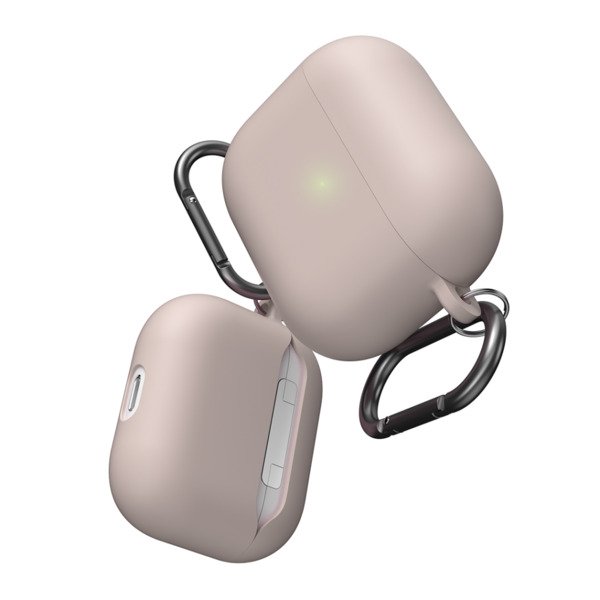PodSkinz HyBridShell Series Keychain Case -  H&aring;rt Premium skal i tre lager f&ouml;r dina Airpods 3