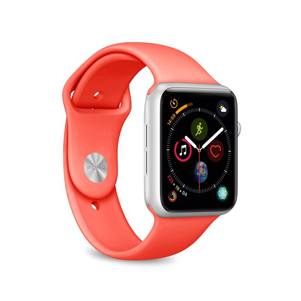 Apple Watch -ranneke, 38-40 mm, S/M &amp; M/L, el&auml;v&auml; koralli