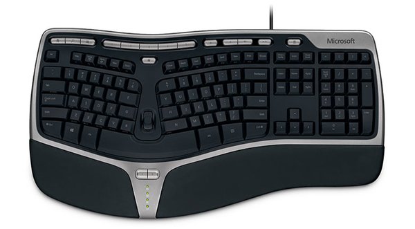 Microsoft Natural Ergonomic Keyboard 4000 - N&auml;pp&auml;imist&ouml; - USB - Englanti kansainv&auml;linen