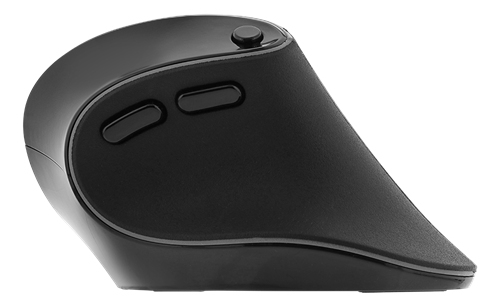 Deltaco Office Vertical Ergonomic - wireless vertical mouse, black