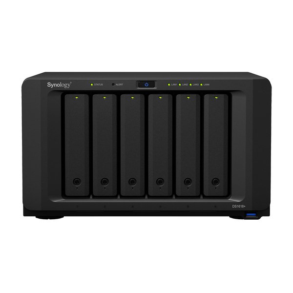 Synology DiskStation DS1618, 6x h&aring;rdiskplatser - NAS-server