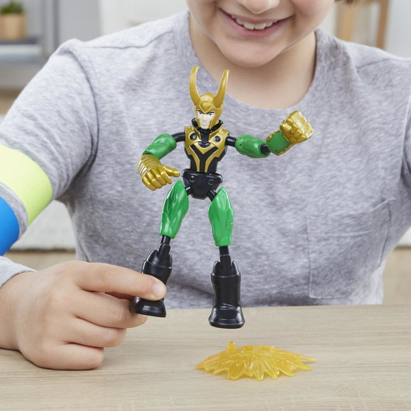 Avengers Bend and Flex 6 Inch Figure Dual Pack Thor Vs. Loki