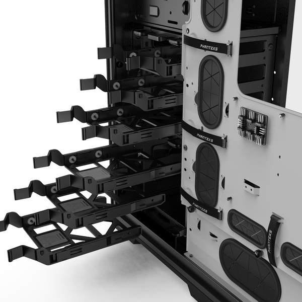 Phanteks Enthoo Pro Full Tower Case Tempered Glass. Special Edition Black/White