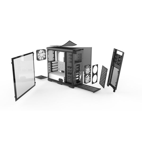 Phanteks Enthoo Pro Full Tower Case Tempered Glass. Special Edition Black/White