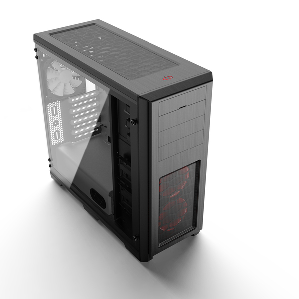 Phanteks Enthoo Pro Full Tower Case Tempered Glass. Special Edition Black/White