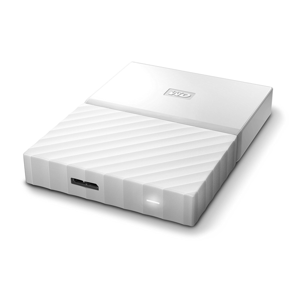 WD My Passport 2TB - External HDD, White