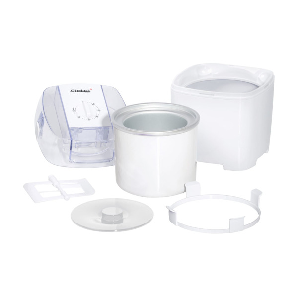 Steba IC 20 Ice Cream Maker, 1.5 Litres, 9.5 Watts, White
