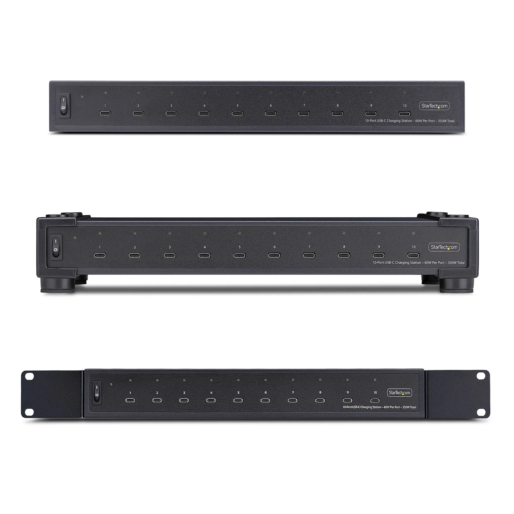 Startech 10-Port USB-C 350W - charging station