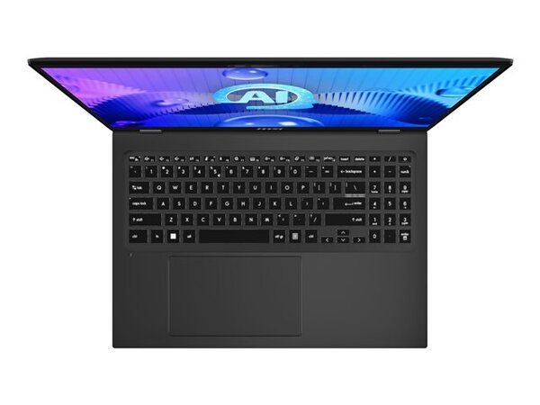 MSI 16" AI Studio. Intel Ultra Core 7 155H, 32GB RAM, 1TB SSD, GeForce RTX 4060 8GB, Windows 11 Home - notebook, Stellar Grey