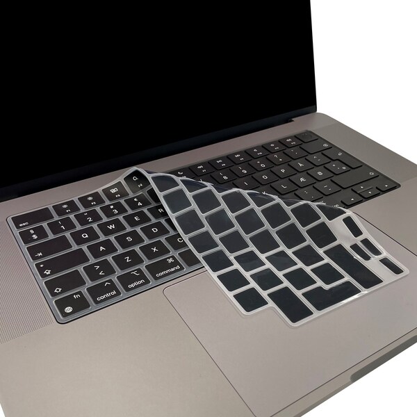Philbert KB Cover MacBook Pro/Air 13-14-16 2021-2022 Black (Nordic)