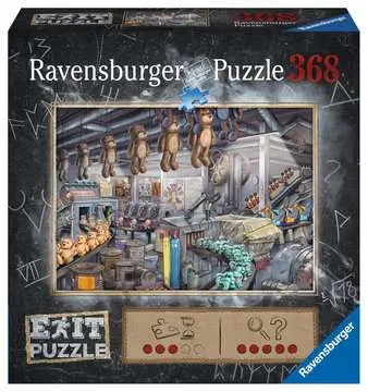 Ravensburger Puzzle EXIT In the toy factory - puzzle, 368pcs.