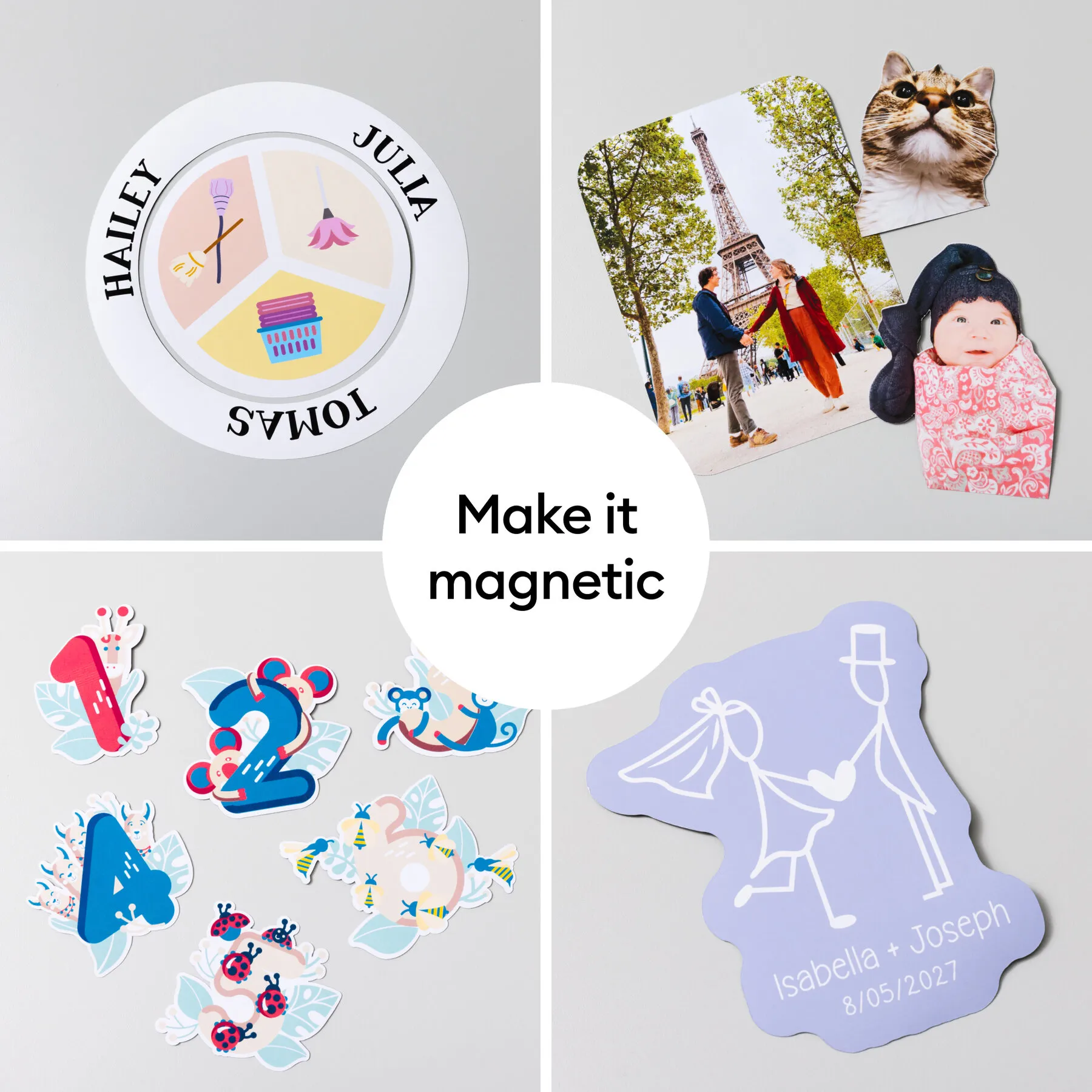 Cricut Printable Magnet Sheets A4 (3) White