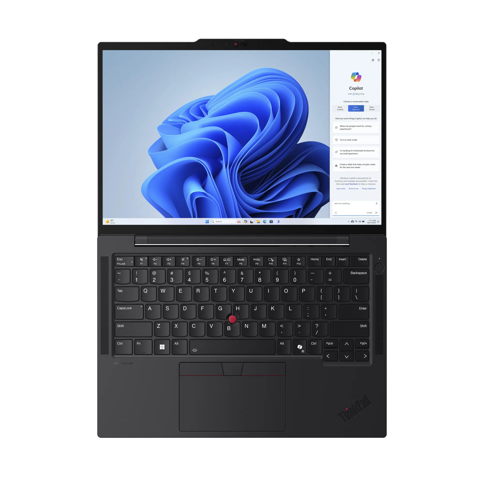 Lenovo ThinkPad T14S Gen 5 14&quot; WUXGA, Intel Core Ultra 7 155U, 32GB RAM, 1TB SSD, Win 11 Pro - notebook, Black