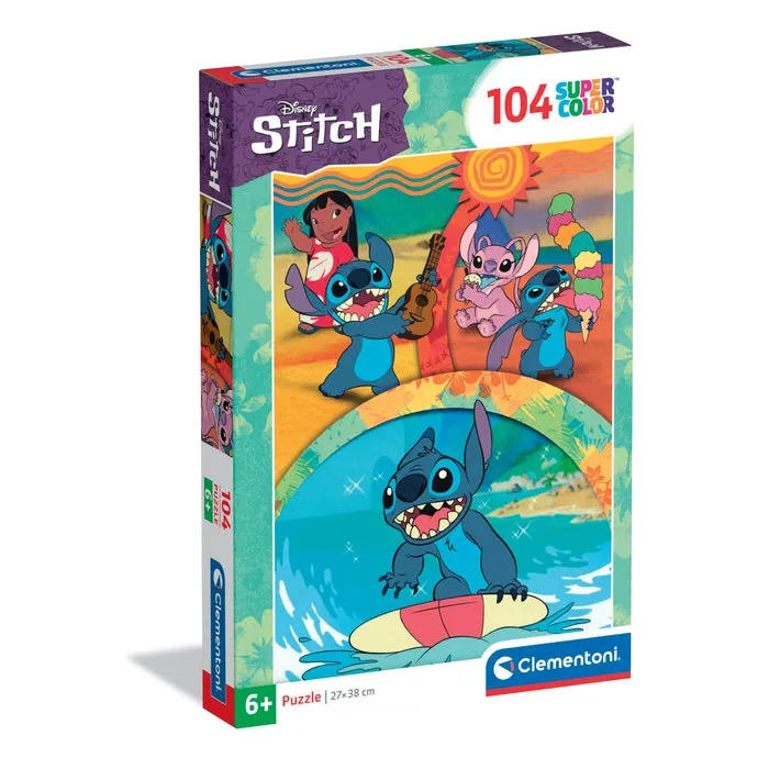 104 pcs Puzzles Disney Stitch 2025