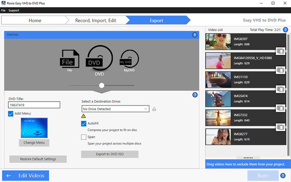 EASY VHS TO DVD 3 PLUS