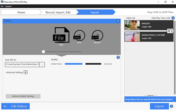 EASY VHS TO DVD 3 PLUS
