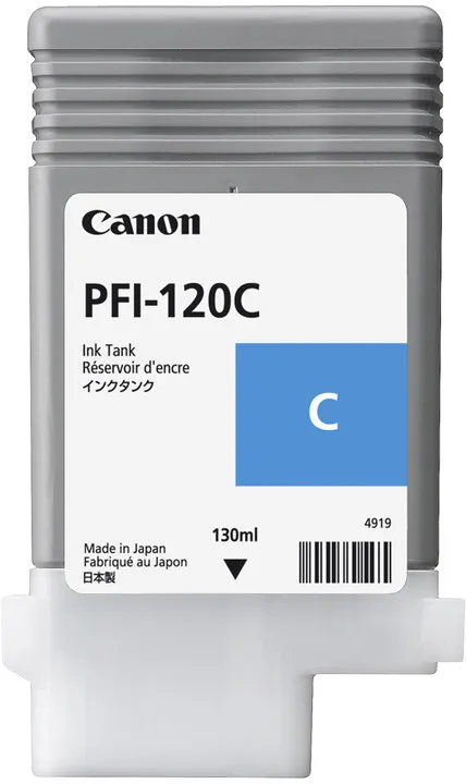 Canon PFI-120 ink cartridge, 130 ml, Cyan