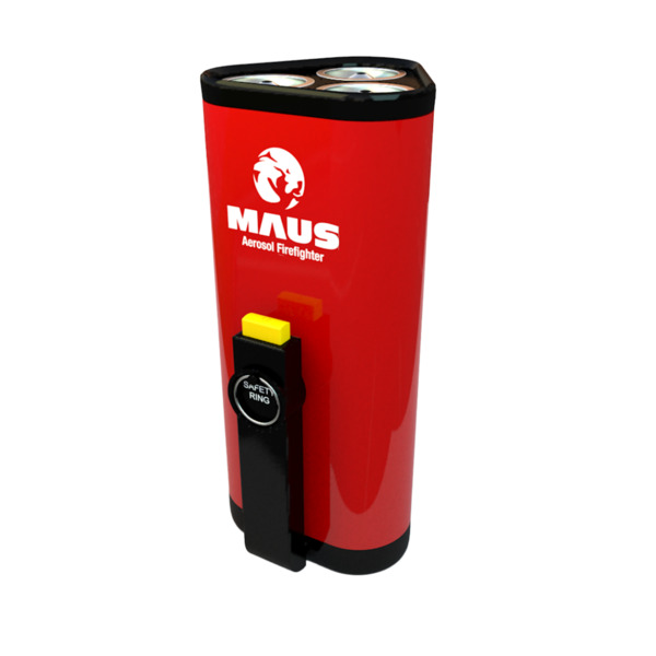 MAUS Xtin Grand -- 3 times as powerful fire extinguisher