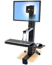 ERGOTRON WorkFit-S Single HD mount height-adjustable 58cm 7,3-12,7KG up to 30inch