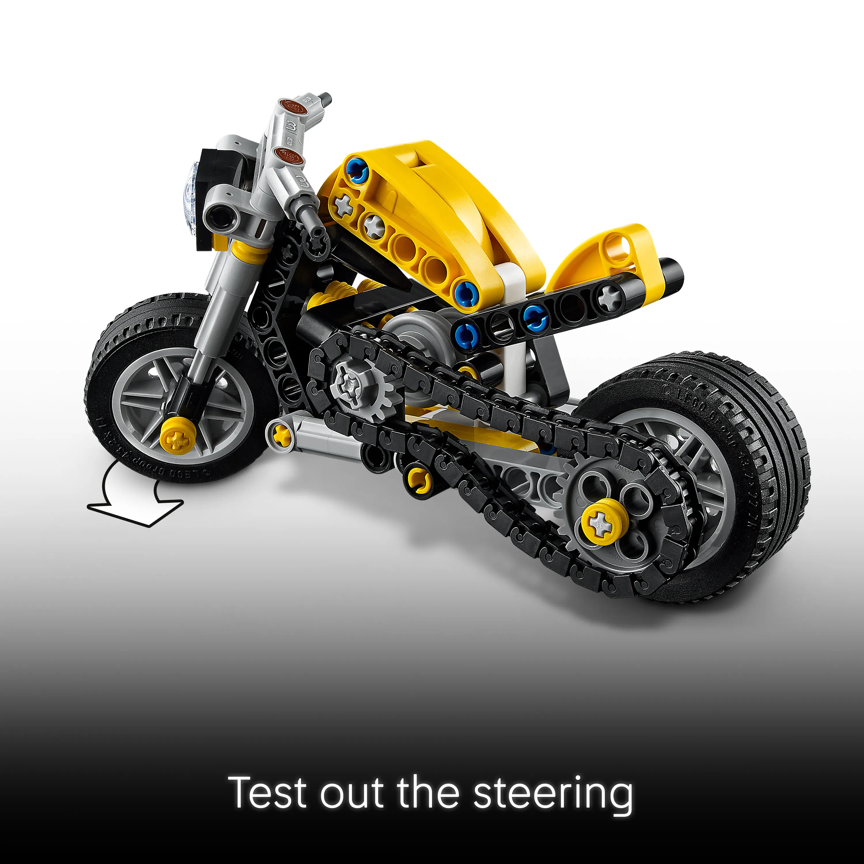 LEGO Technic Yellow Motorcycle 42225