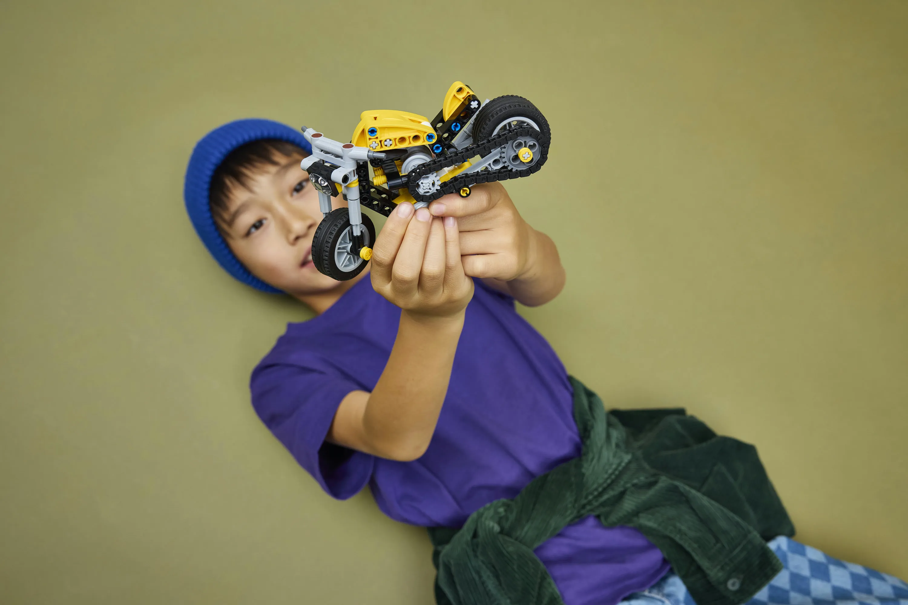 LEGO Technic Yellow Motorcycle 42225