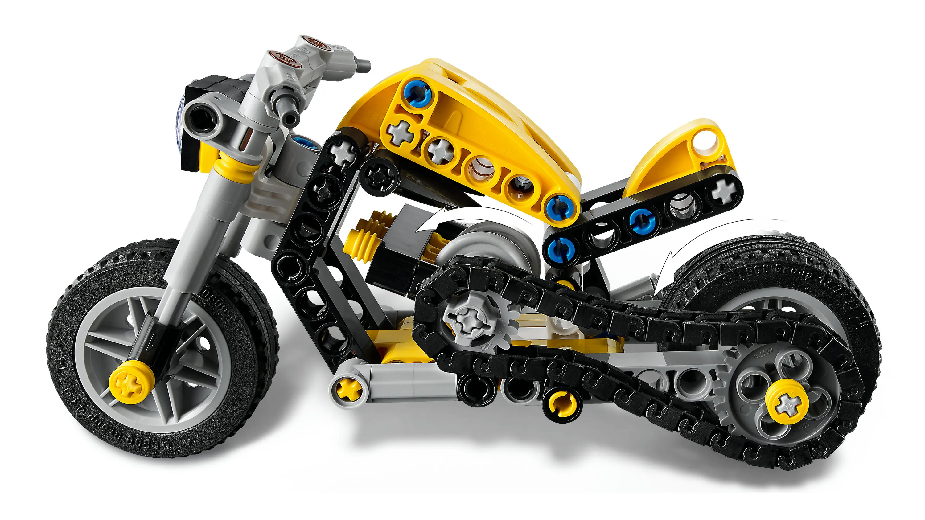 LEGO Technic Yellow Motorcycle 42225