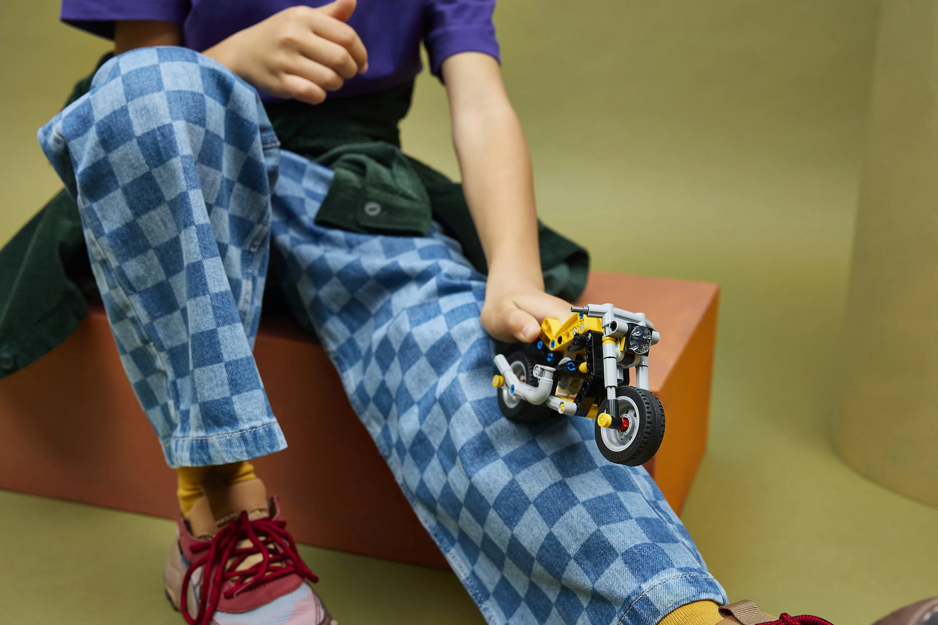 LEGO Technic Yellow Motorcycle 42225