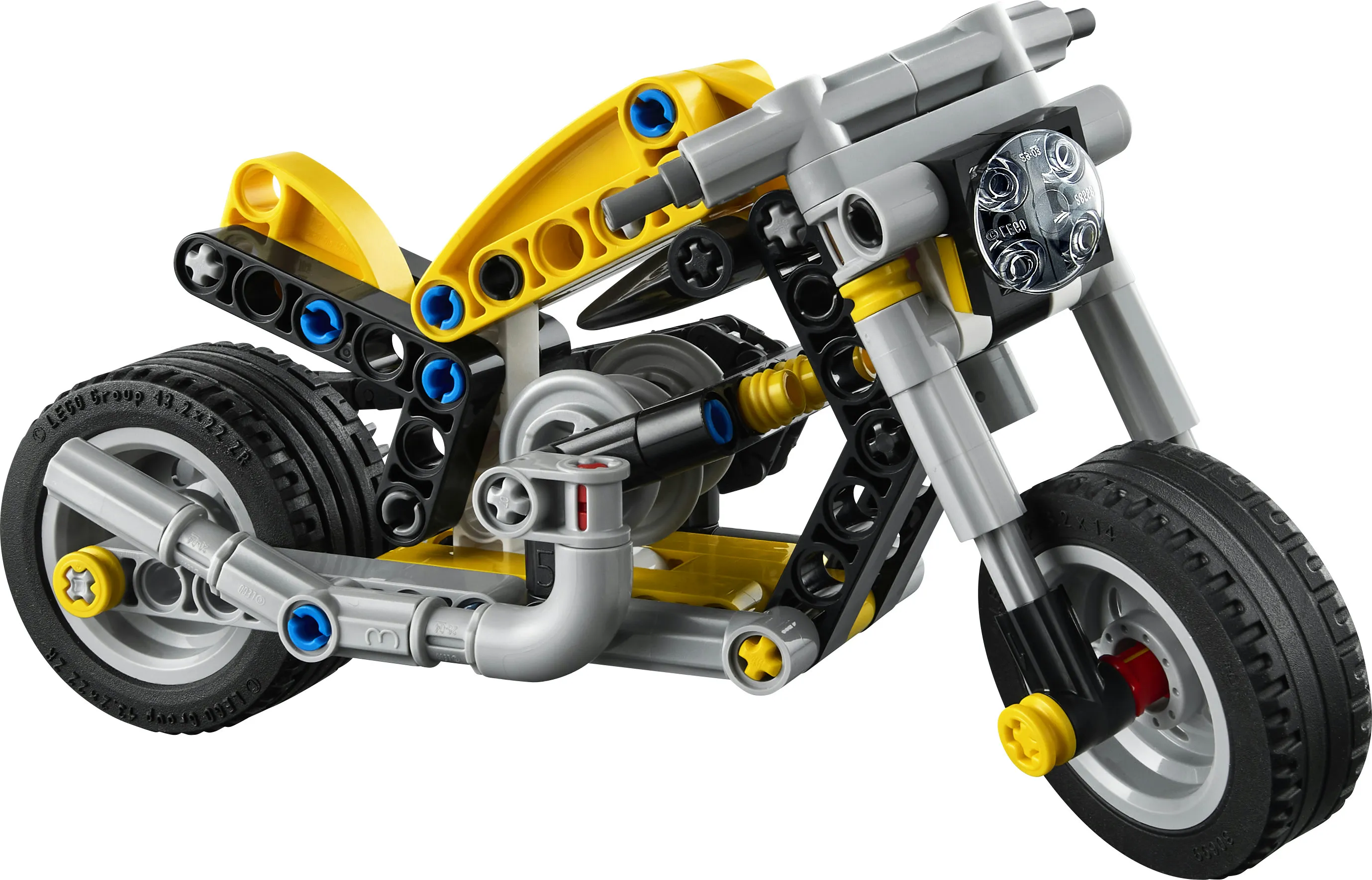 LEGO Technic Yellow Motorcycle 42225