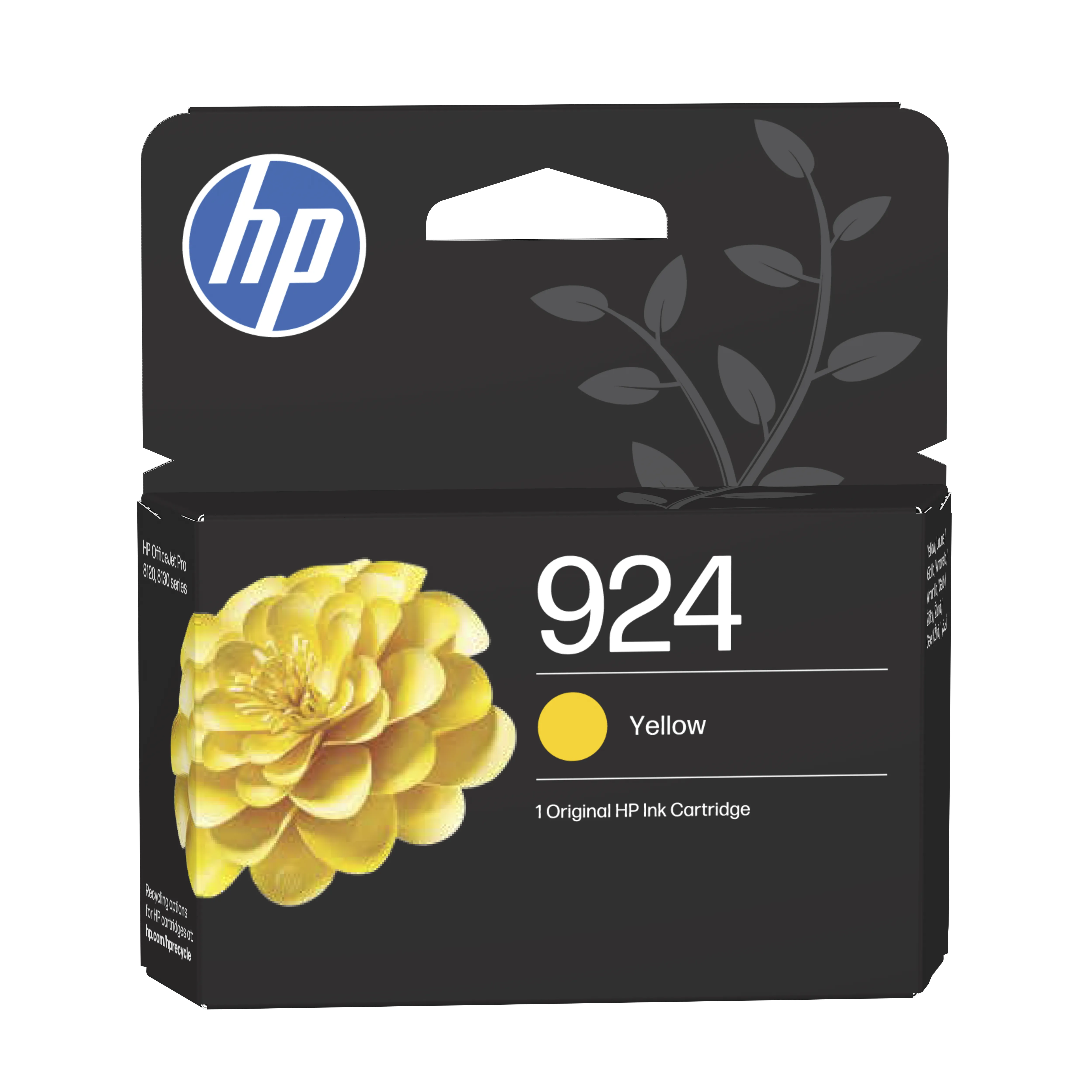 HP 924-mustekasetti, keltainen