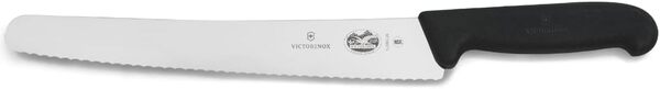 Victorinox Fibrox Leipä- ja konditoriaveitsi 26 cm Musta