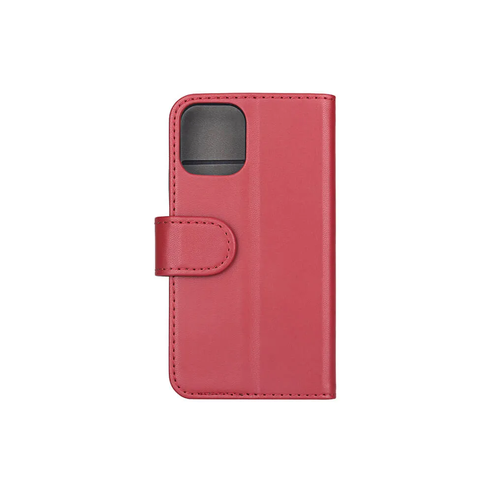 GEAR Wallet, iPhone 12 mini - pl&aring;nboksfodral, R&ouml;d