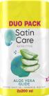 Gillette Satin Care Sensitive Aloe Vera 2x200 ml -parranajogeeli