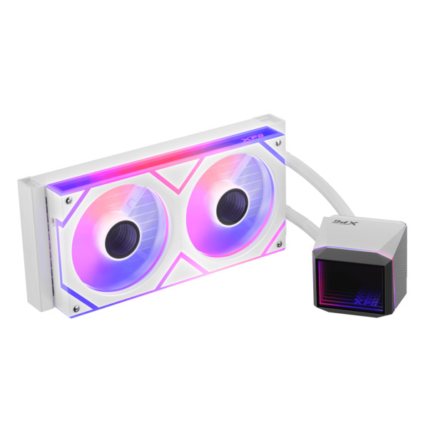 ADATA XPG LEVANTE II 240 ARGB Liquid CPU Cooler - White