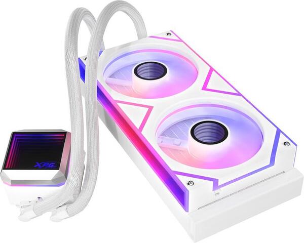 ADATA XPG LEVANTE II 240 ARGB Liquid CPU Cooler - White