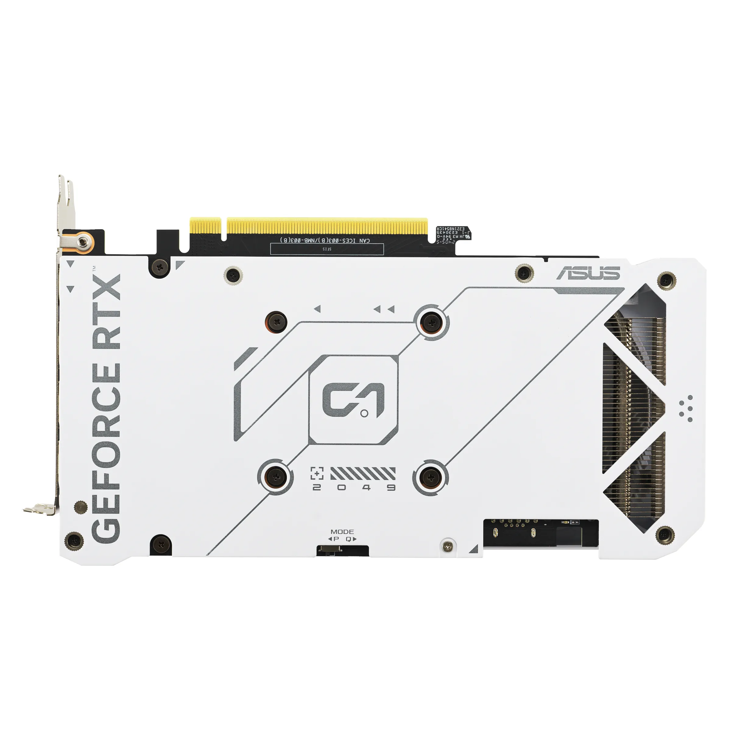 Asus GeForce RTX 4070 SUPER Dual Evo OC 12 Gt -n&auml;yt&ouml;nohjain, white edition