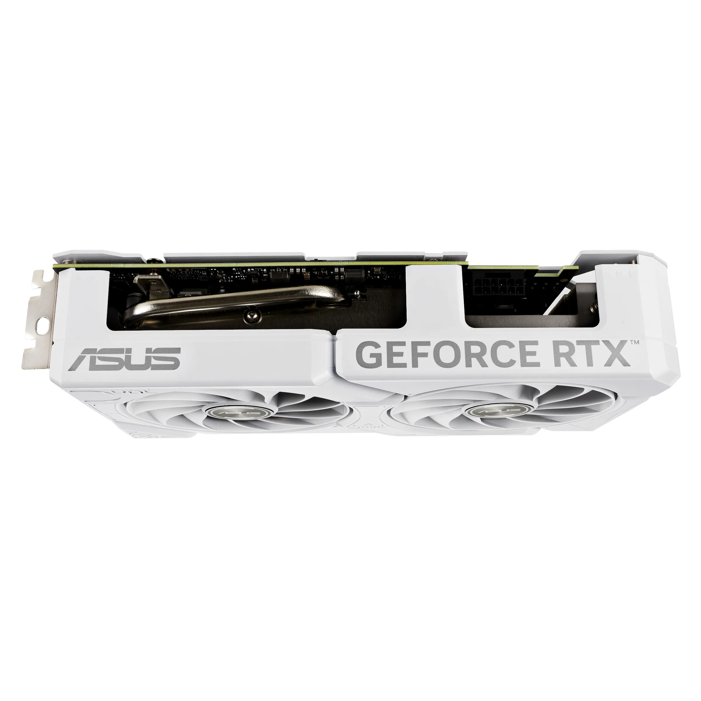Asus GeForce RTX 4070 SUPER Dual Evo OC 12 Gt -n&auml;yt&ouml;nohjain, white edition