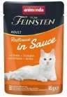 Animonda Vom Feinsten Raffinesse in Sauce - Chicken & Turkey, V&aring;tfoder f&ouml;r katt, Adult, 85 g