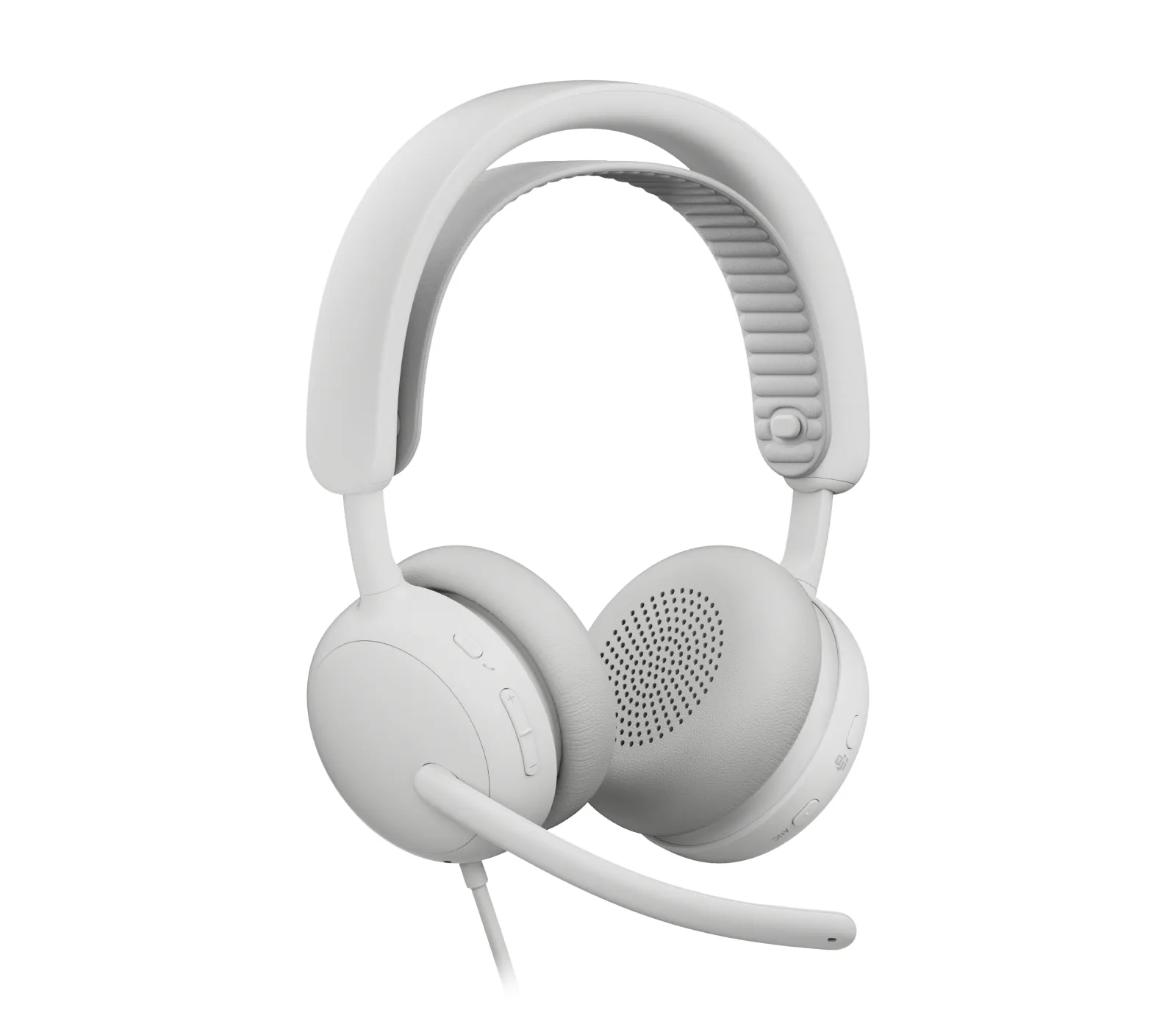 Logitech Zone Wired 2 for Business -kuulokemikrofoni, valkoinen